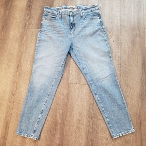 Madewell 9" High-Rise Skinny Jeans Size 32 Blue